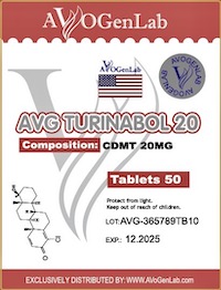AVG Turinabol 20mg